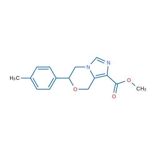 Methyl 6-(4-methylphenyl)-5H,6H,8H-imidazo[4,3-c][1,4]oxazine-1-carboxylate 1g