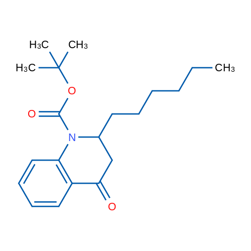 tert-Butyl 2-hexyl-4-oxo-1,2,3,4-tetrahydroquinoline-1-carboxylate 1g
