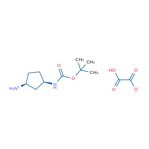 (1S,3R)-3-{[(tert-butoxy)carbonyl]amino}cyclopentan-1-aminium hydrogen oxalate 1g