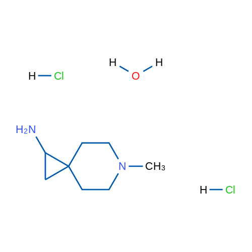 6-Methyl-6-azaspiro[2.5]octan-1-amine dihydrochloride hydrate 5g