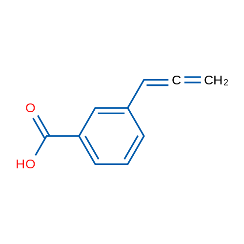 3-(Propa-1,2-dien-1-yl)benzoic acid 1g