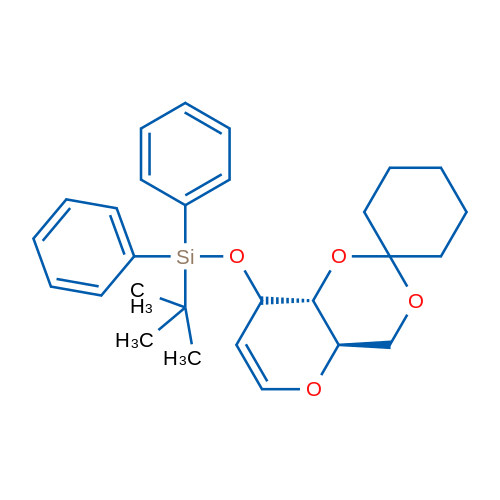 3-O-TERT-BUTYLDIPHENYLSILYL-4,6-O-CYCLOHEXYLIDENE-D-GLUCAL 1g