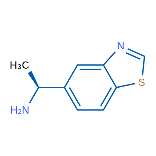 (S)-1-(BENZO[D]THIAZOL-5-YL)ETHAN-1-AMINE 1g