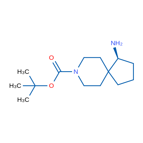 TERT-BUTYL (S)-1-AMINO-8-AZASPIRO[4.5]DECANE-8-CARBOXYLATE 1g