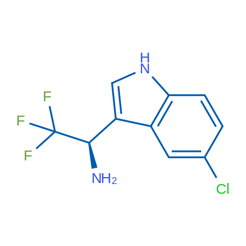 (R)-1-(5-CHLORO-1H-INDOL-3-YL)-2,2,2-TRIFLUOROETHAN-1-AMINE 1g
