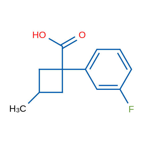1-(3-FLUOROPHENYL)-3-METHYLCYCLOBUTANE-1-CARBOXYLIC ACID 1g
