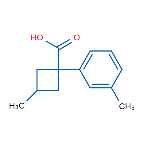 3-METHYL-1-(M-TOLYL)CYCLOBUTANE-1-CARBOXYLIC ACID 1g