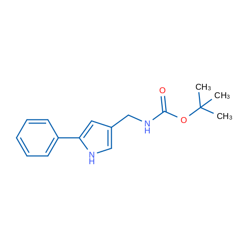 TERT-BUTYL (5-PHENYL-1H-PYRROL-3-YL)METHYLCARBAMATE 1g