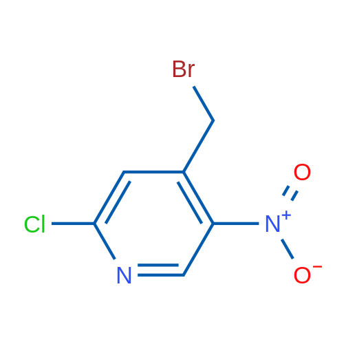 4-(Bromomethyl)-2-chloro-5-nitropyridine 1g