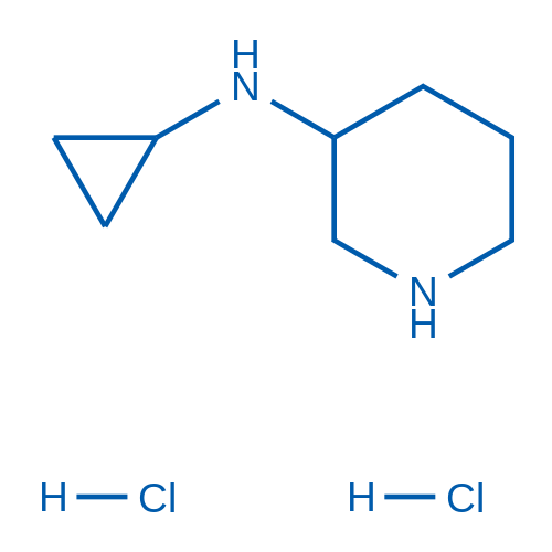 N-cyclopropylpiperidin-3-amine dihydrochloride 1g