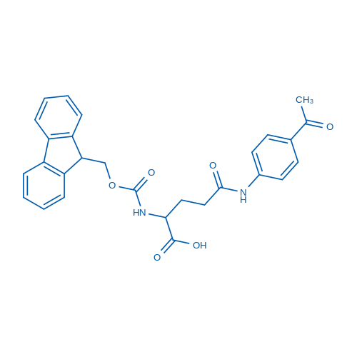2-((((9H-Fluoren-9-yl)methoxy)carbonyl)amino)-5-((4-acetylphenyl)amino)-5-oxopentanoic acid 1g