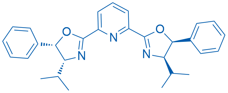 2,6-Bis((4R,5S)-4-isopropyl-5-phenyl-4,5-dihydrooxazol-2-yl)pyridine 5g