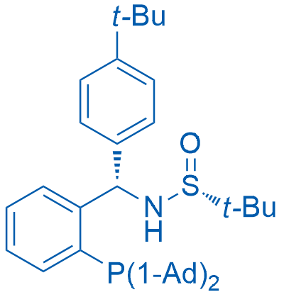 (R)-N-((S)-(4-(tert-Butyl)phenyl)(2-(di(adamantan-1-yl)phosphanyl)phenyl)methyl)-2-methylpropane-2-sulfinamide 100mg