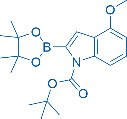 tert-Butyl 4-methoxy-2-(4,4,5,5-tetramethyl-1,3,2-dioxaborolan-2-yl)-1H-indole-1-carboxylate 250mg
