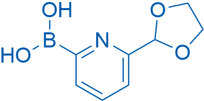 (6-(1,3-Dioxolan-2-yl)pyridin-2-yl)boronic acid 5g