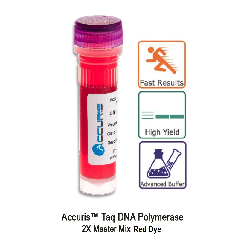 Accuris Taq Master Mix Red Dye, 2X conc., 200 reactions