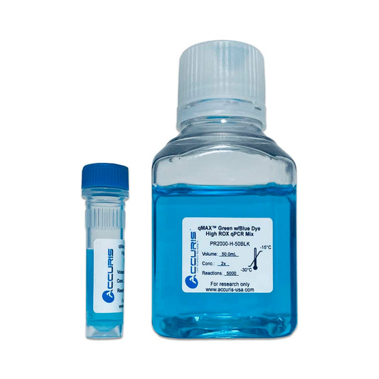 Accuris qMAX Green, with blue tracking dye, No Rox qPCR Mix, 500 reactions