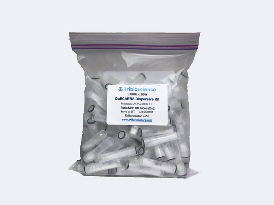 QuEChERS (Dispersive SPE) in 15 ml Tube for AOAC 2007.01 Method