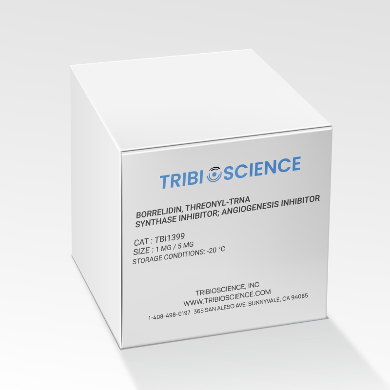 Borrelidin, Threonyl-tRNA  synthase inhibitor; Angiogenesis inhibitor