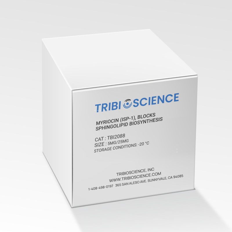 Myriocin (ISP-1), Blocks sphingolipid biosynthesis