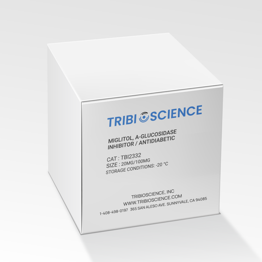 Miglitol, α-glucosidase inhibitor / antidiabetic