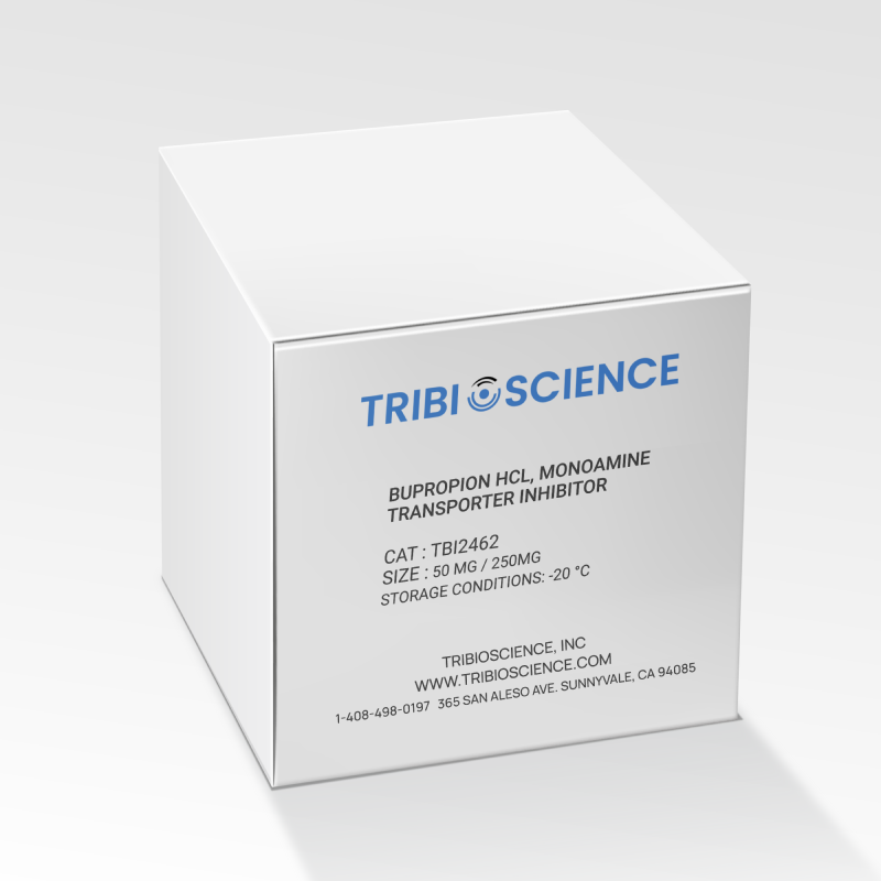 Bupropion HCl, Monoamine transporter inhibitor