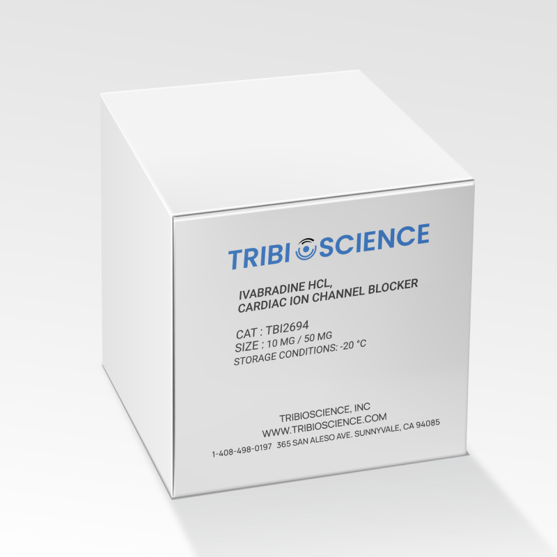 Ivabradine HCl, Cardiac ion channel blocker