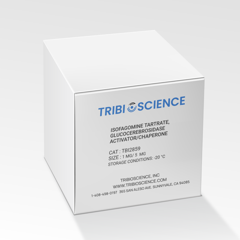 Isofagomine tartrate, Glucocerebrosidase activator/chaperone
