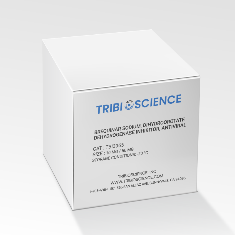 Brequinar sodium, Dihydroorotate dehydrogenase inhibitor, antiviral