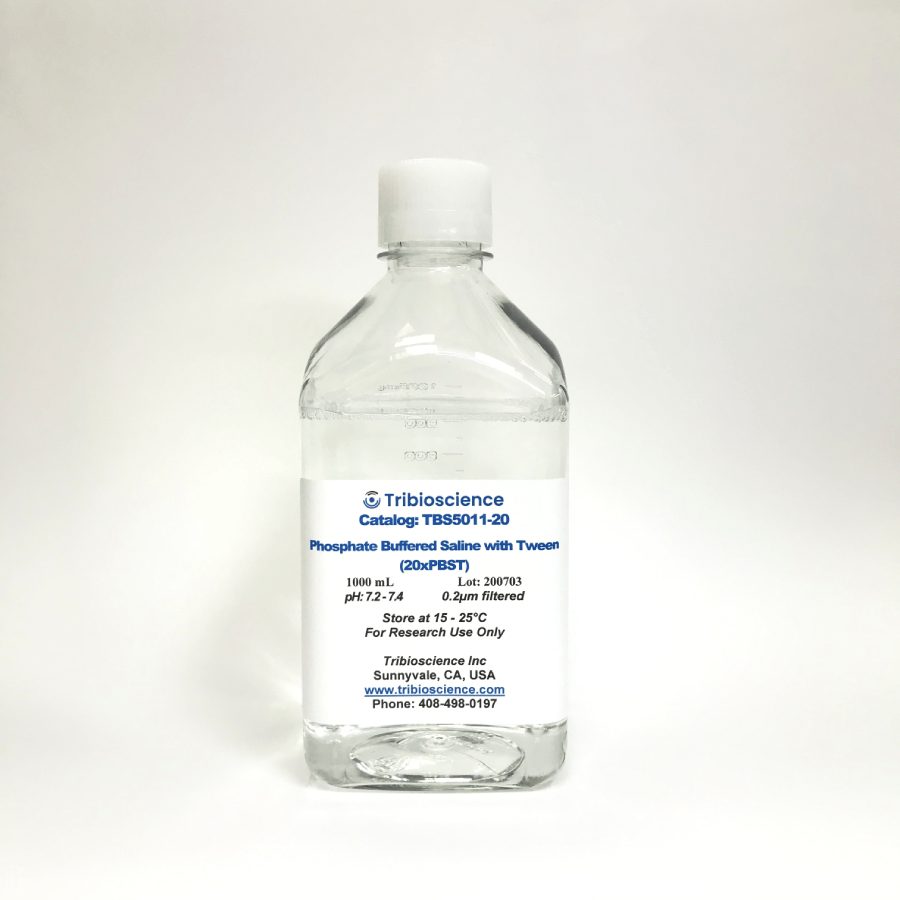 Phosphate Buffered Saline with Tween 20, PBST, 10x