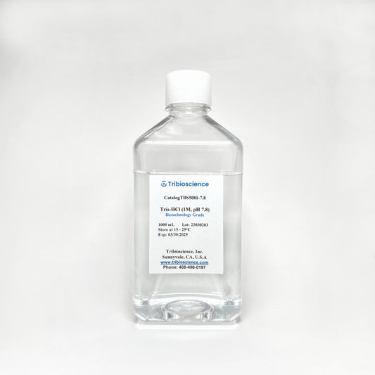 1M Tris-HCl (pH 7.0, 7.2, 7.4, 7.5, 7.8, 8.0)