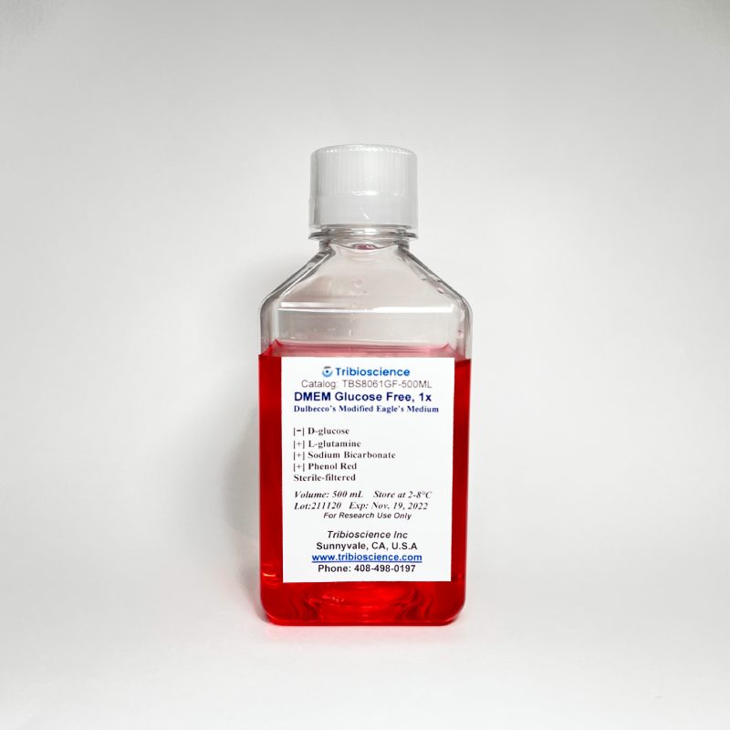 DMEM-Glucose Free, liquid