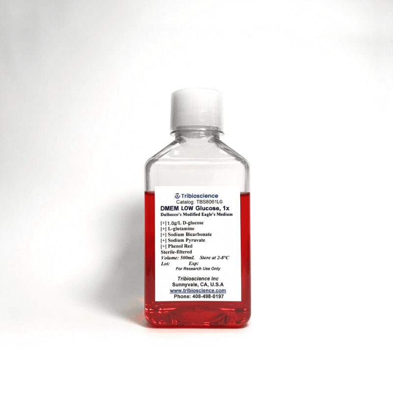 DMEM, Low Glucose, Pyruvate