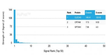 Analysis of a HuProt(TM) microarray containing more than 19,000 full-length human proteins using CD3