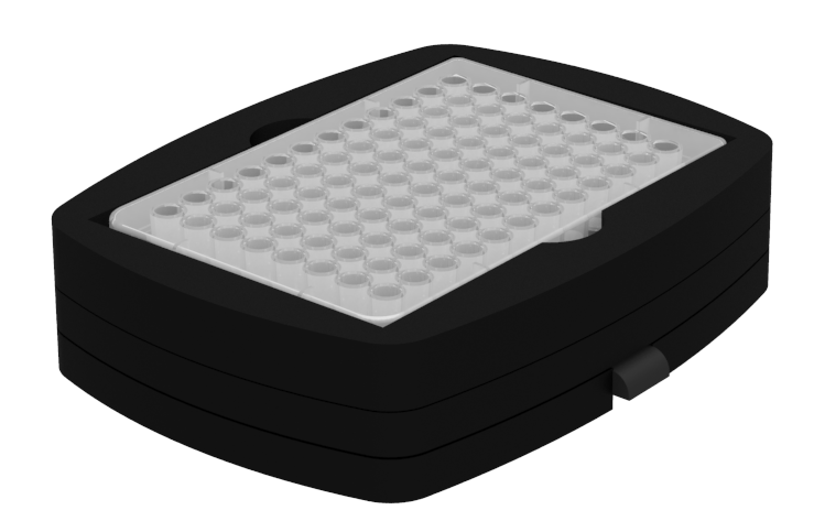 Oxford BenchMate Microplate Foam Insert for BenchMate Digital Vortex Mixer VM-D (for use with Universal Platform VM-D PLATFORM) holds 1 microtiter plate